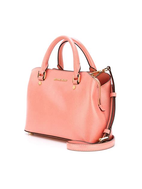 michael kors orange satchel|Michael Kors satchel savannah.